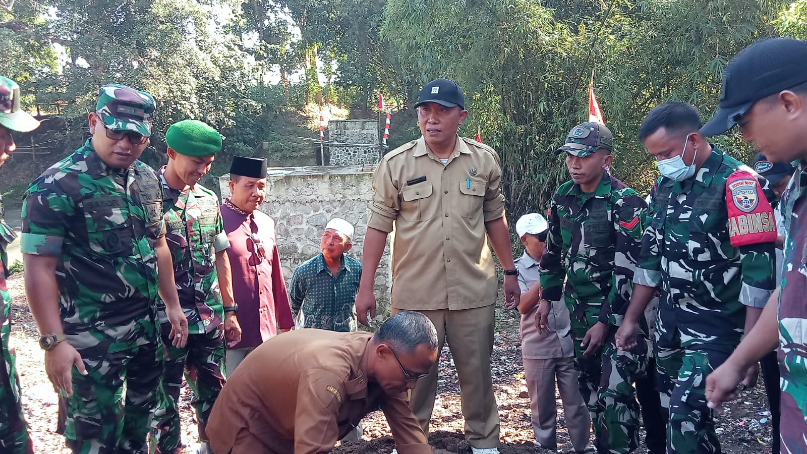 Groundbreaking Jembatan Garuda Astacita 3, Dipusatkan di Desa Gontar Kecamatan Alas Barat