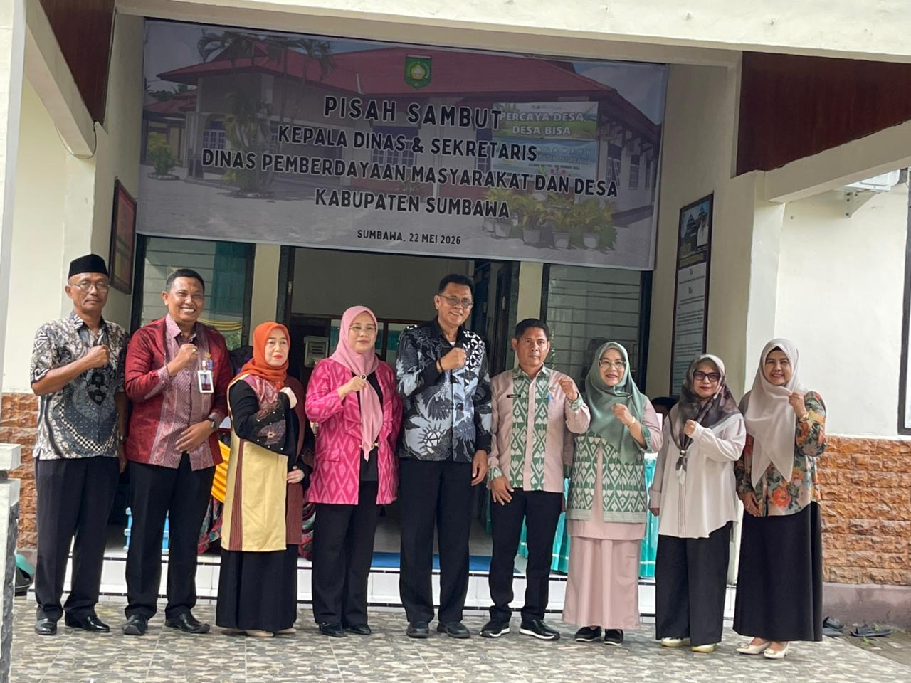 Dinas PMD Menggelar Acara Pisah Sambut Kepala Dinas dan Sekretaris Dinas: Bupati Tekankan Semangat Inovasi dalam Membangun Desa